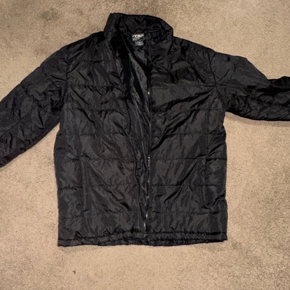 CB Black Men’s Jacket Size Large Preowned